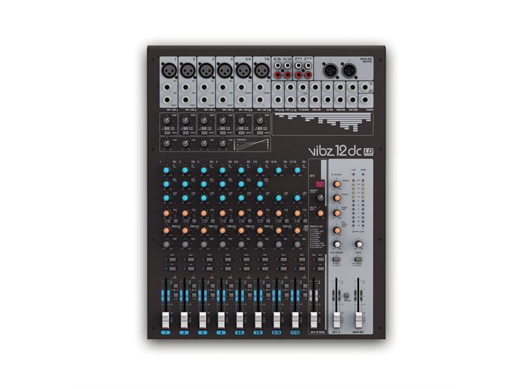 LD Systems VIBZ 12 DC 12 channel Mixer with DFX and Compressor